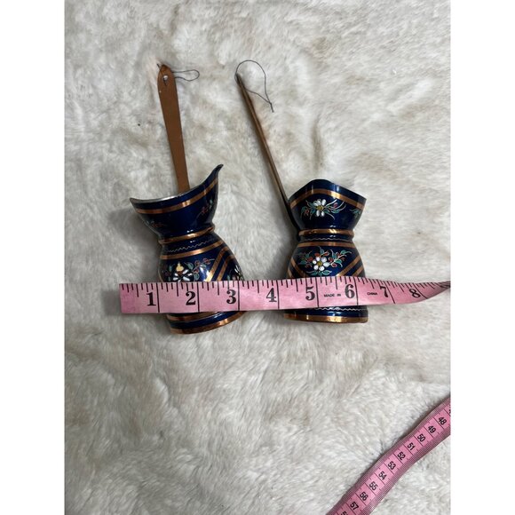 Gülistan Turkish Copper Coffee Pot Set - Picture 5 of 6